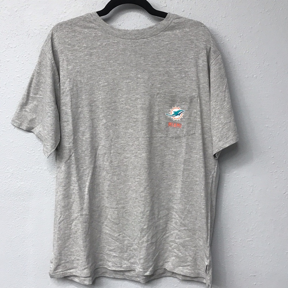 Women’s Miami Dolphins Heather Gray Short Sleeve Tee